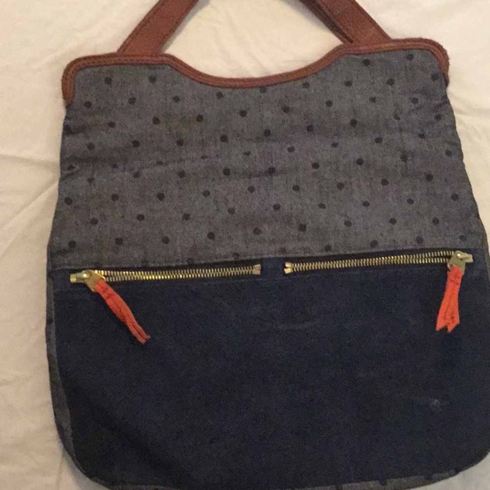 Fossil purse / handbag with fossil cover bag
